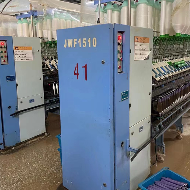 Хорошее качество б/у оборудования JWF1510 Ring Machine 480 шпинделей, бывшая в употреблении кольцевая машина JWF1510 Модель высокого качества